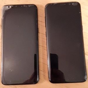 2 Samsung s8 phones
